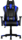 Кресло для геймера Aerocool AC220-BB , черно-синее, до 150 кг, размер, см (ШхГхВ) : 66х63х125/133
