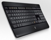 Клавиатура Logitech K800 черный USB беспроводная Multimedia LED