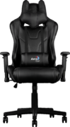 Кресло для геймера Aerocool AC220-B , черное, до 150 кг, размер, см (ШхГхВ) : 66х63х125/133