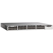 Коммутатор Настраиваемый (Smart) Cisco - Catalyst 9200, Layer 3, 48-PoE, 48-1GbE, ROM-4096MB, RAM-4096MB, Network Essentials, SNMP, Web, rack mount, Серый, C9200-48P-RE